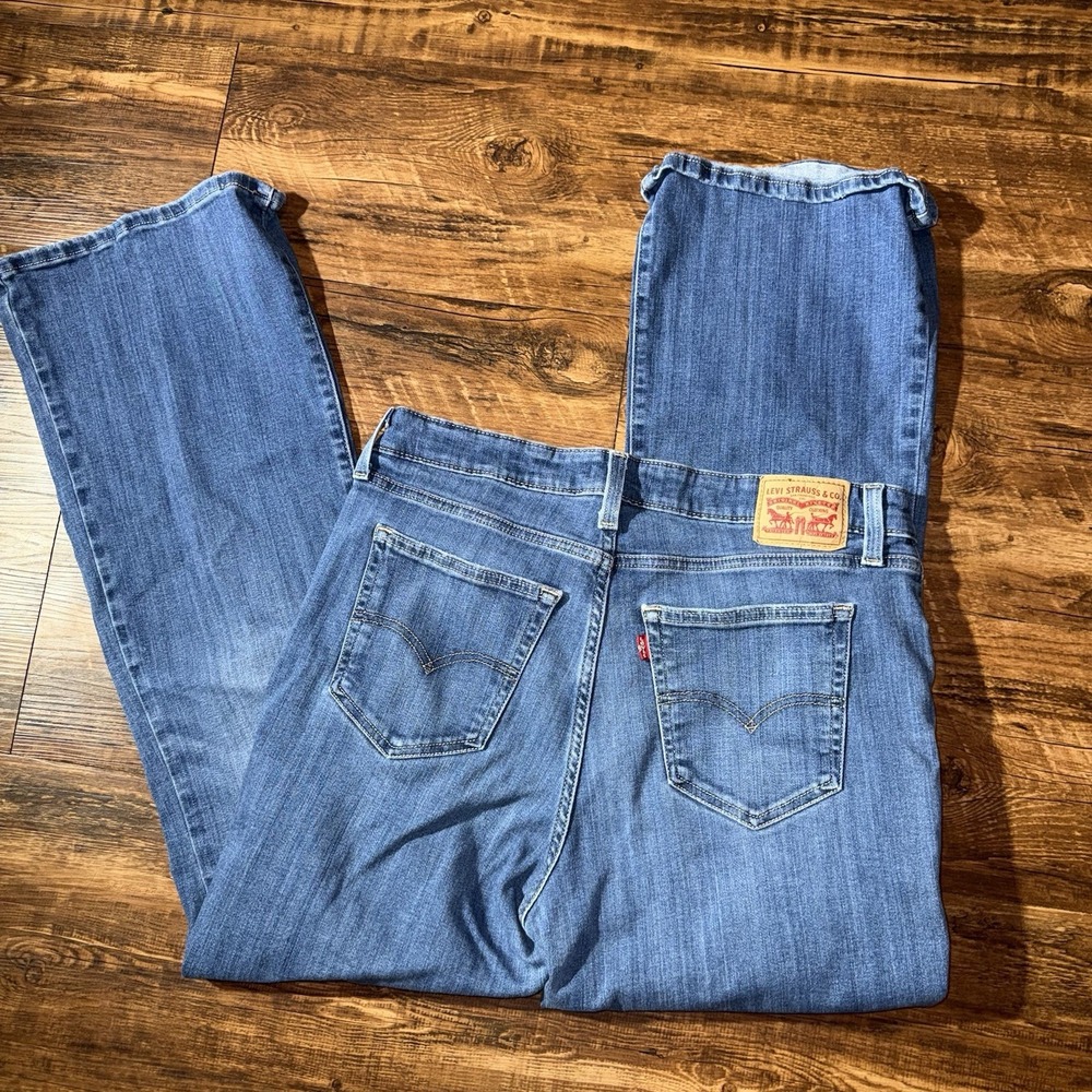 Levi's 726 Flare Leg Blue Jeans Women's Size 33
